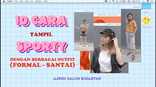 10 Inspirasi Berpakaian Sporty, Nggak Lebay dan Cocok Dipakai Hangout!