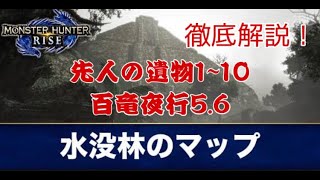 【モンハンライズ】水没林編(先人の遺物、百竜夜行)徹底解説！！