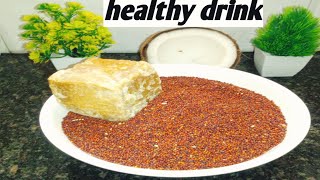 ರಾಗಿ ಹಾಲು/ದೇಹಕ್ಕೆ ತಂಪು ಆರೋಗ್ಯಕ್ಕೆ ಅಮೃತ            Ragi milk/healthy and tasty recipes 😋