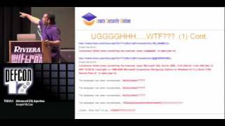 DEFCON 17: Advanced SQL Injection