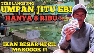 INI DIA RACIKAN UMPAN PELET JITU EBI SIMPEL MURAH TAPI TIDAK MURAHAN !! TES LANGSUNG GASSS !!