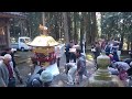 神輿改修 祝餅投げ 三川内神社