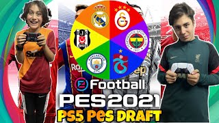 PS 5 De Abimle Süper Ligli Çarkıfelek Challenge Pes Draft !! Pes 2021