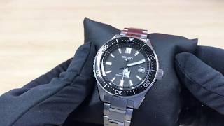 WatchO.co.uk - Seiko Prospex Diver's Recreation SPB051J1 Watch | Close Look