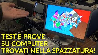 PROVO COMPUTER RECUPERATI dalla SPAZZATURA per il MUSEO #recycle #retrocomputing #vintage #computer