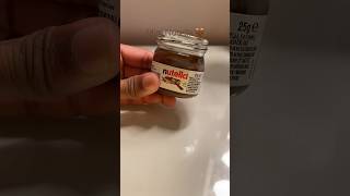 Mini Nutella 🤎 #asmrunboxing #asmr #unboxing #nutella #mininutella #mini #miniature #shorts #fypシ