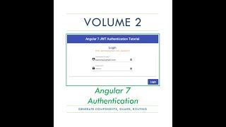 Angular Authentication and Authorization Angular 7 Tutorial Vol 2 Angular, Java, MongoDB