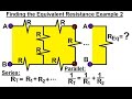 Electrical Engineering: Basic Laws (17 of 31) Finding the Equivalent Resistor Ex. 2