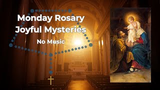 Monday Rosary - Joyful Mysteries - Pray the Rosary with the Holy Family in a Catholic Church