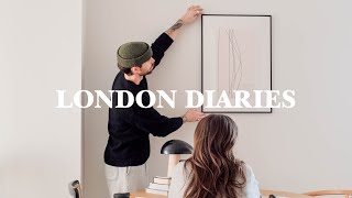 London Diaries | Apartment update, Simple outfit ideas & New shirt sample!