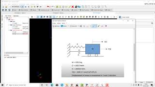 EPISODE30: Linear Dynamic Analysis of discrete system with code Aster&Salome Meca "DYNAMIC VIBRA"