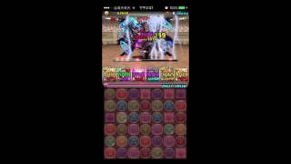 【パズドラ】 チャレンジダンジョン！42 Lv8 【7×6マス】 転生サクヤ