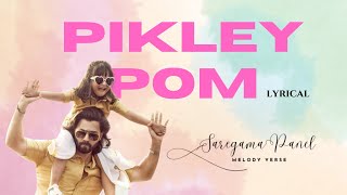 PIKLEY POM ( Lyrical Video ) - Baby John | Varun Dhavan | Vishal Mishra | Viral Song | 4K