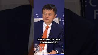 Satisfying Moment - I hope technology will be the main source of future income  #jackma #jeffbezos