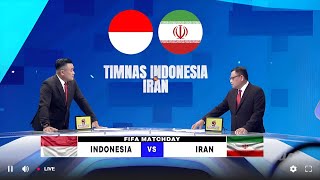 🔴 LIVE TIMNAS INDONESIA VS IRAN ●   INTERNASIONAL FRIENDLY MATCH 2024 JELANG Piala Asia
