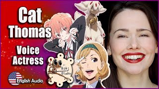 Cat Thomas | English Voice Actress | Yui | Wiene | Itsuki | Faputa | Anime Podcast | Vodcast