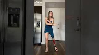 Amputee Girl Dancing Speed | One Legged Lady Dancing with help of another Artificial Leg |