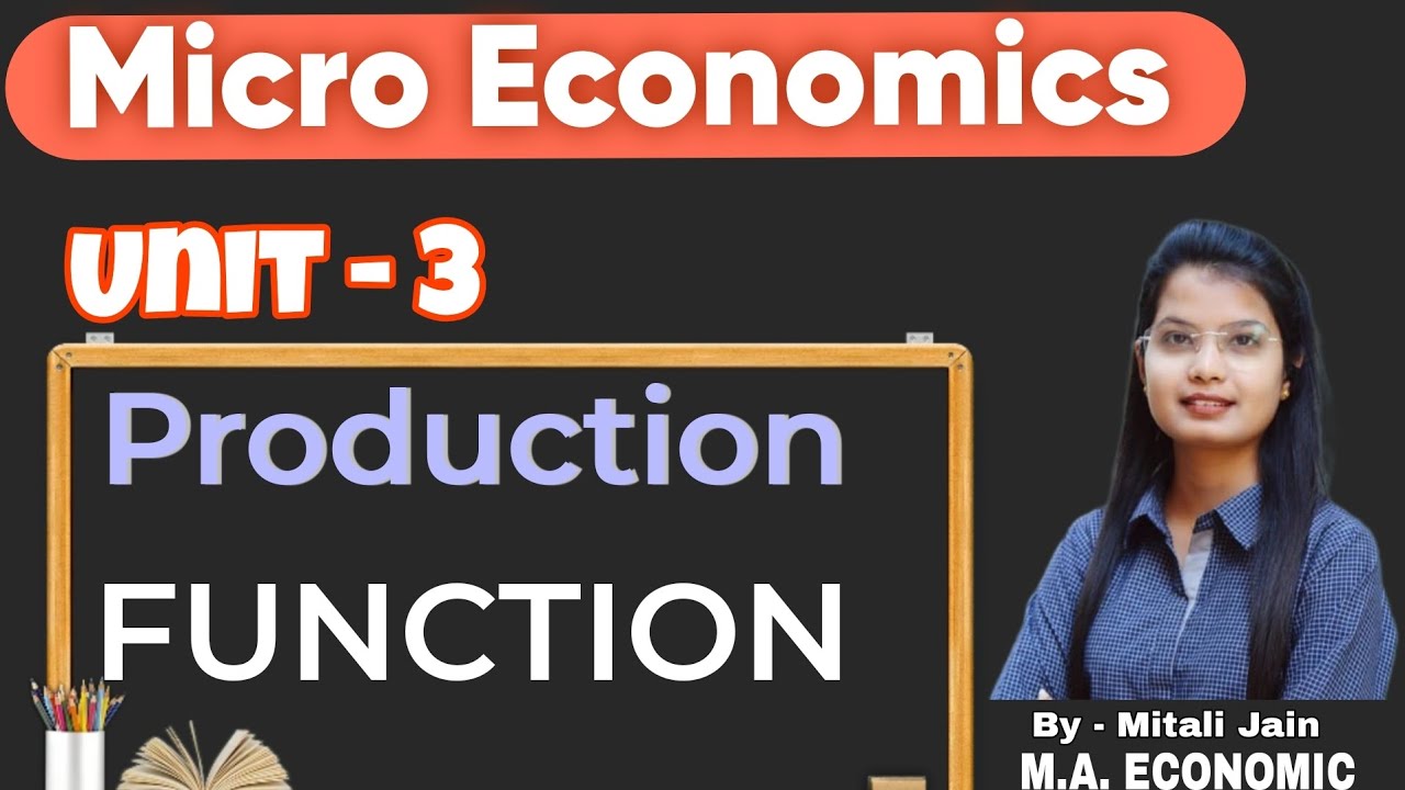 Production Function Class 12 Micro Economics Unit 3 Learn