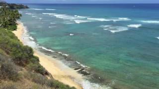 Hawaii Diamond head（Cliffs）surfing　ハワイでサーフィン　クリフスの波は最高