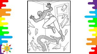 Spider-Man vs Dr. Octopus Coloring Page |  Elektronomia & RUD - Memory [NCS Release]