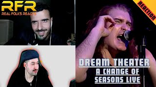 Dream Theater - A Change of Seasons (Live at New York, 2000) REACTION