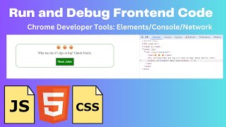 How to run and debug JavaScript code? Debugging Frontend APP in Chrome Dev Tools