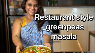 Restaurant style Greenpeas masala ￼| kitchen tales by Neethu