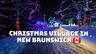 Bisaya in Canada going to Christmas village in Quispamsis NB 🇨🇦