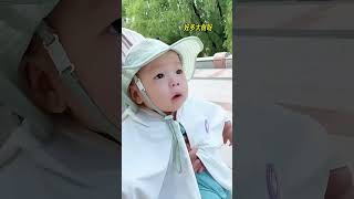 60后奶奶科学带娃，今天一早和初一去晨练，又是快乐的一天#人类幼崽的礼貌瞬间 #爱洗澡的小宝宝 #晒出越养越上头的人类幼崽