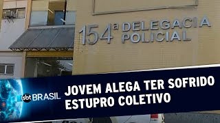 Jovem alega ter sofrido estupro coletivo na região serrana do Rio | SBT Brasil (29/07/19)