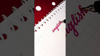Satisfying Lettering for Beginners😍 #writer #calligraphy #shorts #youtubeshorts #viral #satisfying