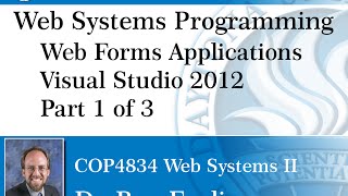 Web Programming - Visual Studio 2012 Getting Started Part 1