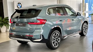 2023 BMW X1 sDrive18i xLine Cape York Green Color - Exterior and Interior Details