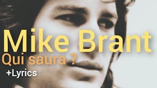 Mike Brant - Qui Saura ? + Lyrics