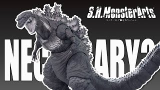 S.H. MonsterArts SHIN GODZILLA [2016] ORTHOchromatic Ver. | Godzilla Action Figure Review!