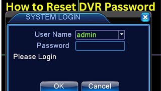How to Reset CP Plus DVR Password | h.264 dvr password reset 2.0 by technical th1nker