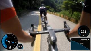 Epic POV Descent 14km - 로드바이크 지리산 14km 다운힐 1인칭 시점_(2/2)