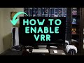 How To Enable VRR On Sony Bravia X85K!