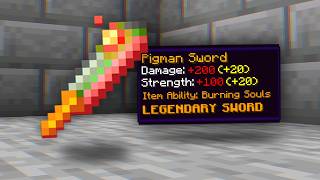 The strongest sword in skyblock (CraftersMC)