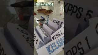 Kesibukan persiapan TPS4 #vlog #pilkada2024 #shorts #pilkadaserentak2024 #contentcreator #video