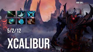 Dota 2 Pro Gameplay   Xcalibur   Shadow Fiend   5 2 12   High Skill Dota 2