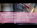 Review [Aliexpress] AUXITO 2X 12V H7 LED Headlight Canbus No Error H7 Turbo LED Bulb 360 CSP 100W 2