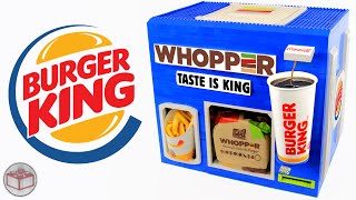 Burger King WHOPPER Meal Custom LEGO Machine | French Fries & Coca Cola
