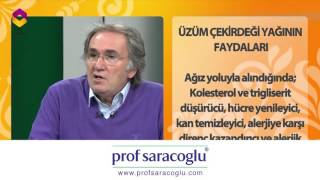 Prof. Saraçoğlu ile Hayat ve Sağlık: Üzüm Çekirdeği Yağının Faydaları