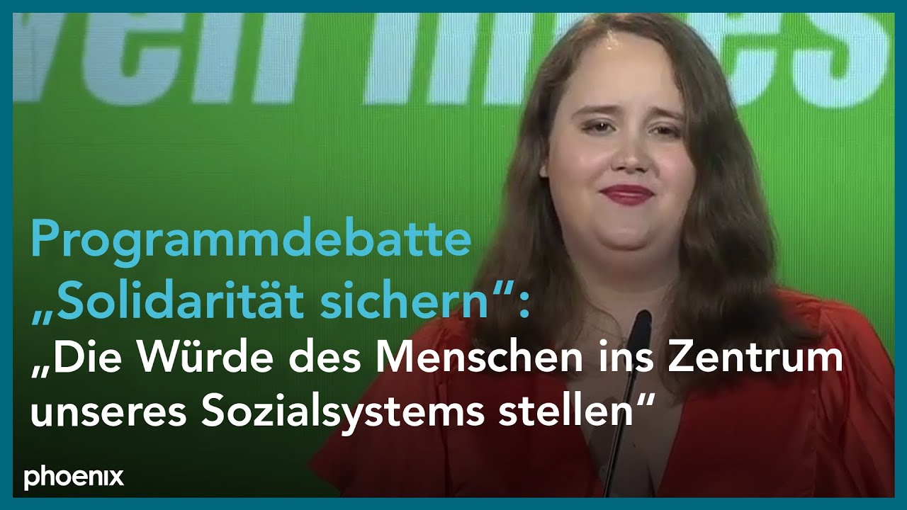 Grünen-Parteitag: Rede Von Ricarda Lang (B'90/Grüne) Am 12.06.21 - YouTube