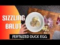 How to Cook Sizzling Balut Fertilized Duck Egg