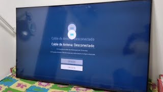 procedimiento para corregir problema de brinco en un TV Samsung en Smart TV modelo un55au7000k