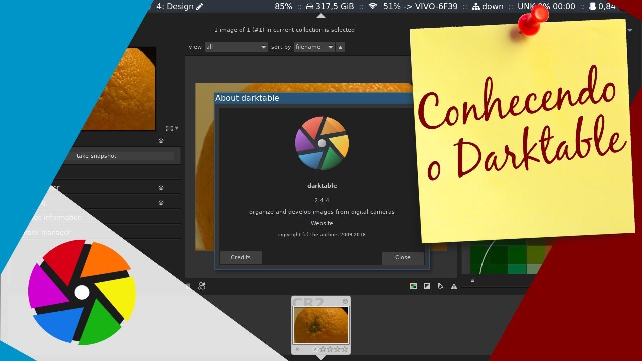 Conhecendo O Darktable Youtube