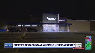 DPS: Man arrested after 2 randomly stabbed at Meijer