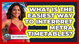 What Is The Easiest Way To Interpret Metra Timetables?
